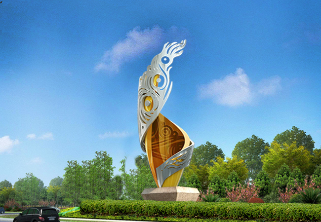 河南 澠池縣主題雕塑
